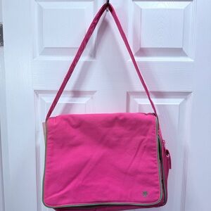 NWT Lilly Pulitzer WHITE LABEL Baby Bag Canvas with Changing Pad